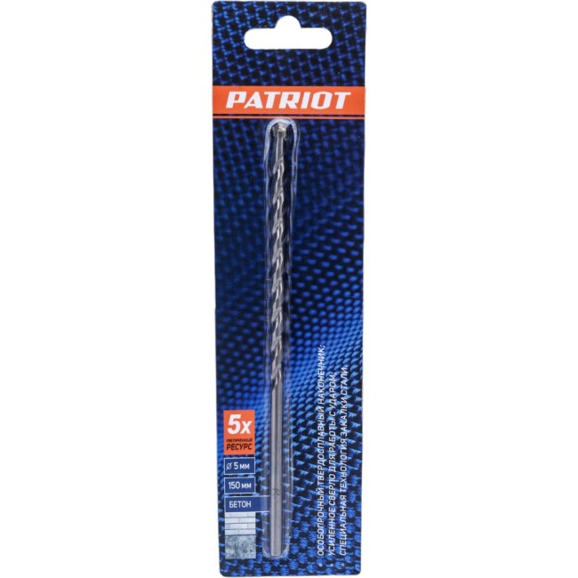 Сверло по бетону EDGE by PATRIOT 815010051