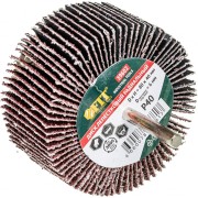 Лепестковый радиальный диск для дрели FIT IT 39602 Лепестковый радиальный диск для дрели FIT IT 39602