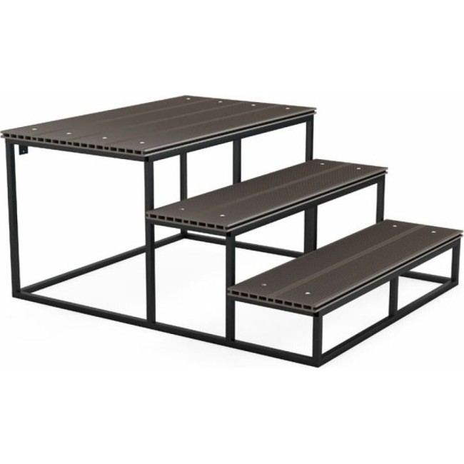 Крыльцо УЛИЧНЫЕ ЛЕСТНИЦЫ Эко 3-60 MP-ECO-3-60-120