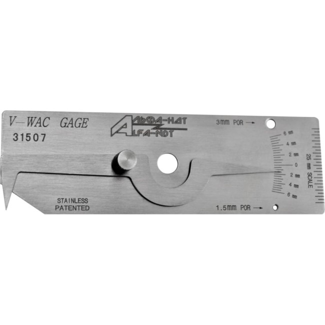 Шаблон сварщика АЛЬФА-НДТ V-WAC 00-00001917