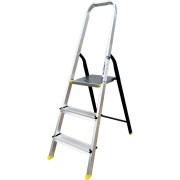 Усиленная комбинированная алюминиевая стремянка Алюмет АМS7803 Усиленная комбинированная алюминиевая стремянка Алюмет АМS7803