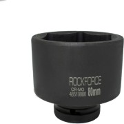 Ударная шестигранная удлиненная головка торцевая Rockforce RF-48510080 Ударная шестигранная удлиненная головка торцевая Rockforce RF-48510080
