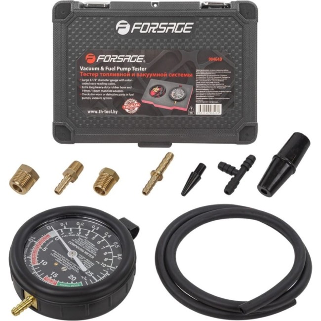 Тестер давления топлива и вакуума Forsage Premium F-904G4D(19713)
