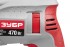 Перфоратор SDS-plus, ЗУБР ЗП-470Э, реверс, 1.4 Дж, 0-1500 об/мин, 0-5000 уд/мин, 470Вт,  ( ЗП-470Э )
