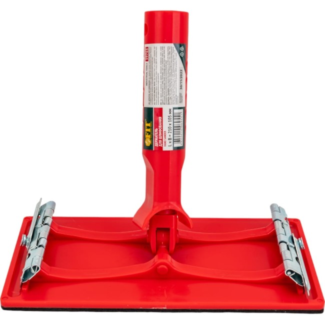 Пластиковая держалка для наждачной бумаги под телескопический стержень FIT 39765 Пластиковая держалка для наждачной бумаги под телескопический стержень FIT 39765