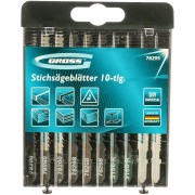 Универсальный набор полотен для электролобзика по дереву GROSS DIY 78295