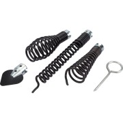 Комплект насадок для прочистных спиралей CROCODILE 50300-22-Н5 Комплект насадок для прочистных спиралей CROCODILE 50300-22-Н5