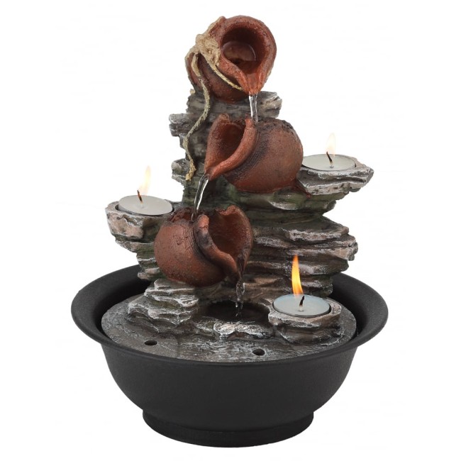 Настольный фонтан GREEN APPLE GAWF00716 Свечи Б0038797