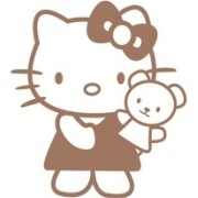 Виниловый трафарет STMDECOR KITTY HWC-T3-08