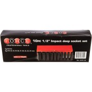 Набор торцевых головок FORCE 4107-10 Набор торцевых головок FORCE 4107-10