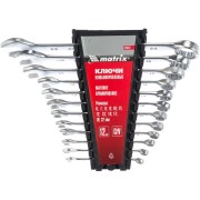 Набор комбинированных ключей MATRIX 15412 Набор комбинированных ключей MATRIX 15412