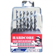 Набор сверл по металлу Hardcore 140000 Набор сверл по металлу Hardcore 140000