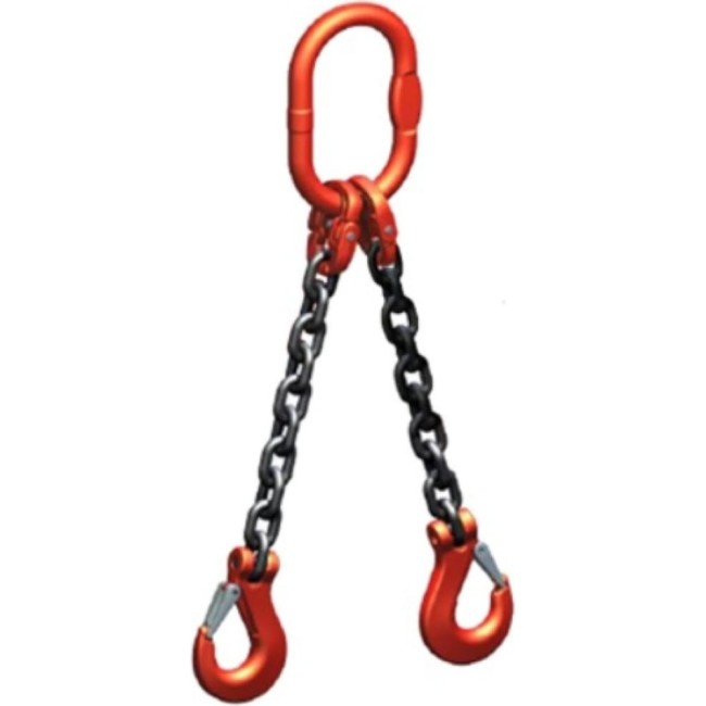 Двухветвевой цепной строп КантаПлюс ц2СЦ-1,6/1,0м