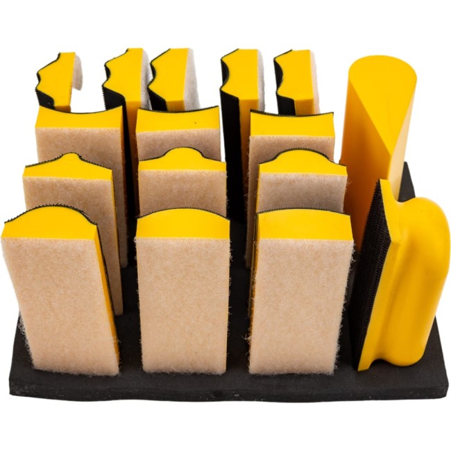 Набор мультипрофильных ручных шлифков Uniq tool UTG-0001