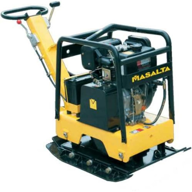 Реверсивная бензиновая виброплита Masalta MS250-2 ВИБ195