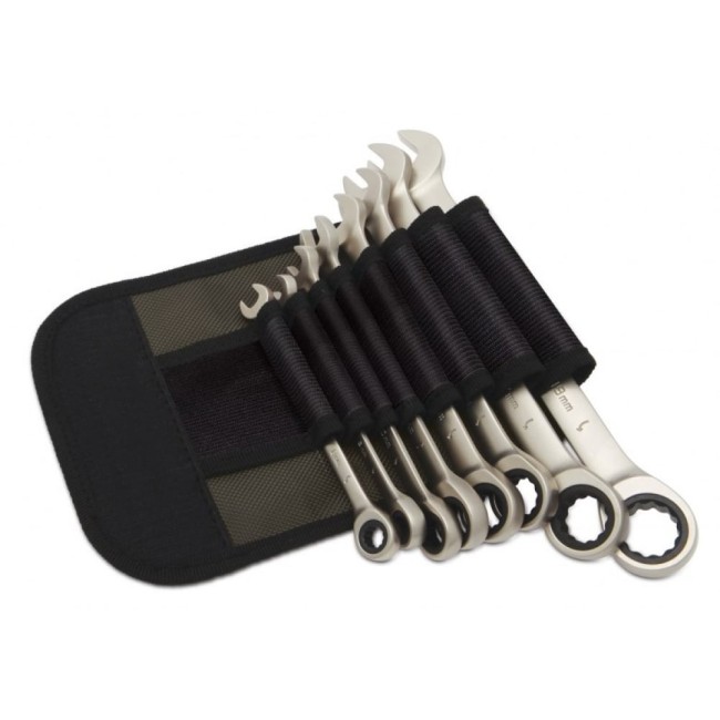 Набор комбинированных трещоточных ключей Дело Техники 515085