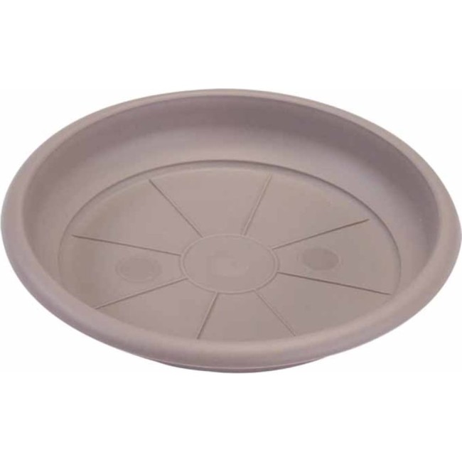 Поддон к горшку Econova терра 1 л, шаде ПТ 1 ШАД