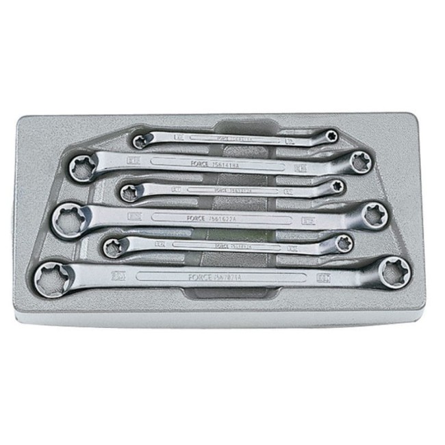 Набор накидных ключей под звездочку FORCE 5065