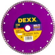 Отрезной алмазный круг для УШМ DEXX ТУРБО 36702-230_z01 Отрезной алмазный круг для УШМ DEXX ТУРБО 36702-230_z01