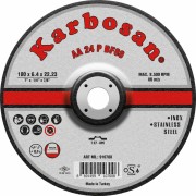 Диск шлифовальный по нержавеющей стали Karbosan INOX 10700 Диск шлифовальный по нержавеющей стали Karbosan INOX 10700