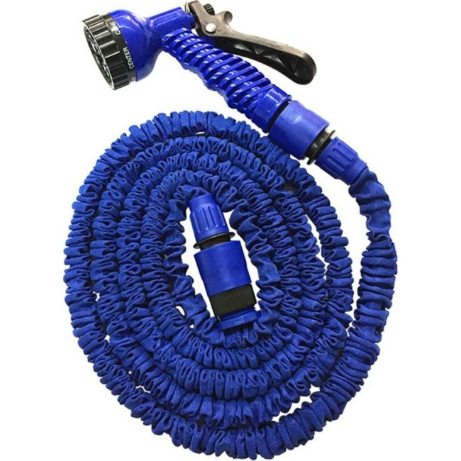 Поливочный шланг Зеленый Луг синий, 10-30 м 0Р-00015483