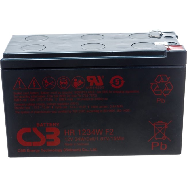 Аккумулятор для ИБП CSB HR1234W HR1234WF2CSB