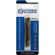 Сверло по металлу Strong стс-056А0060 Сверло по металлу Strong стс-056А0060