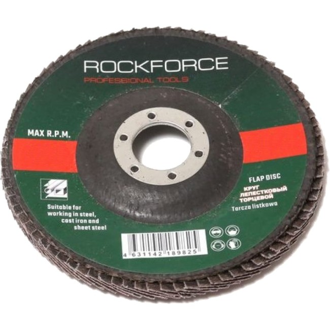 Торцевой лепестковый диск Rockforce RF-FD4120M(29636)