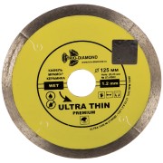 Сплошной ультратонкий отрезной алмазный диск TRIO-DIAMOND hot press UTW502 Сплошной ультратонкий отрезной алмазный диск TRIO-DIAMOND hot press UTW502