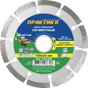 Алмазный диск ПРАКТИКА 036-308 Алмазный диск ПРАКТИКА 036-308