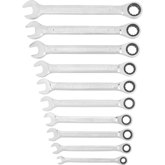Набор комбинированных ключей NORGAU NBS7R-010 060240710
