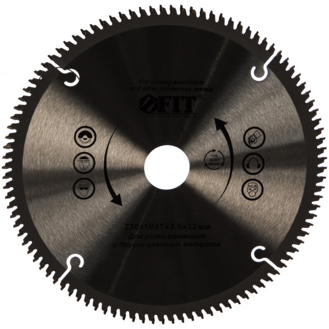 Пильный диск по алюминию для циркулярных пил FIT 37784