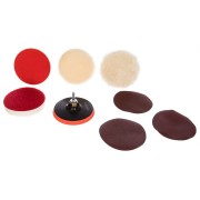 Полировальные насадки для дрели ЗУБР 3591-125-H7 Полировальные насадки для дрели ЗУБР 3591-125-H7