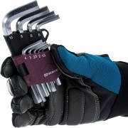 Набор торцевых шестигранных коротких ключей THORVIK HKS9S 53021 Набор торцевых шестигранных коротких ключей THORVIK HKS9S 53021