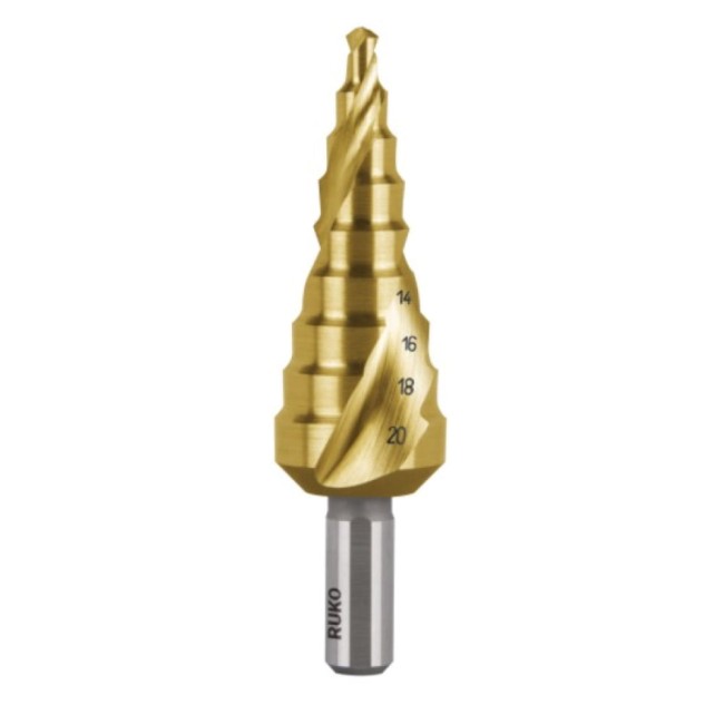 Ступенчатое сверло RUKO 101051T