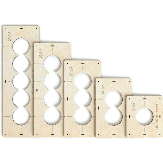 Комплект шаблонов для подрозетников ИП Ансимов Евгений Анатольевич BM-006-69