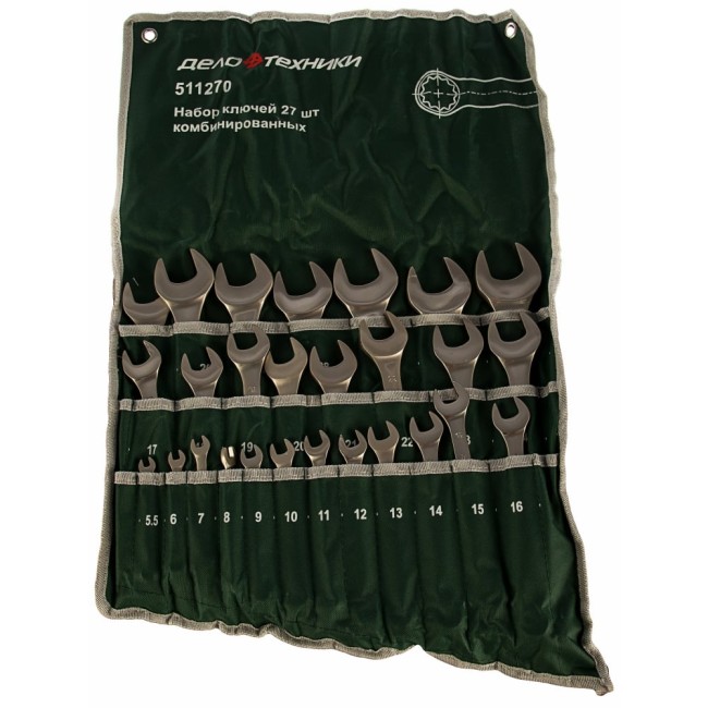Набор комбинированных ключей Дело Техники 511270