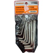 Набор шестигранников SANTOOL 31658 Набор шестигранников SANTOOL 31658