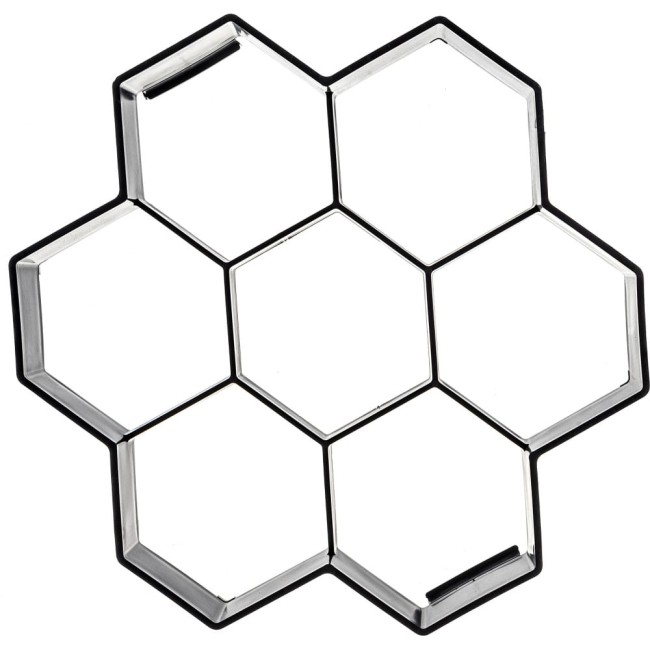 Форма для отливки садовых дорожек VORTEX Соты 24185
