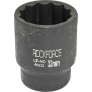 Ударная двенадцатигранная торцевая головка Rockforce RF-46832(27138)