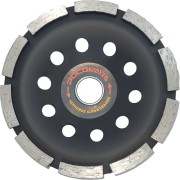 Сегментная однорядная алмазная чашка по бетону РОСОМАХА 121125 Сегментная однорядная алмазная чашка по бетону РОСОМАХА 121125