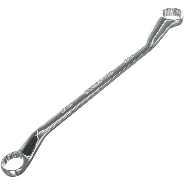 Двусторонний накидной гаечный ключ WEDO WD202-2427