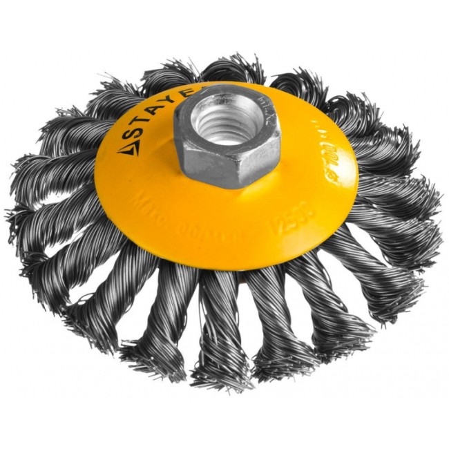 Коническая щетка для ушм STAYER 35135-100