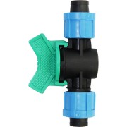 Проходной кран для ленты капельного полива MasterProf ДС.060129