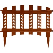 Декоративный заборчик Дачная мозаика Палисадник 10639
