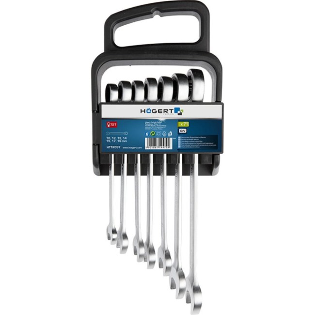 Набор комбинированных ключей HOEGERT TECHNIK HT1R397