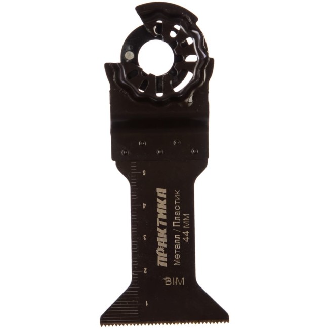 Режущая насадка для МФИ, по металлу и дереву ПРАКТИКА Т-образная, BiM, 44 мм, мелкий зуб 240-263 Режущая насадка для МФИ, по металлу и дереву ПРАКТИКА Т-образная, BiM, 44 мм, мелкий зуб 240-263