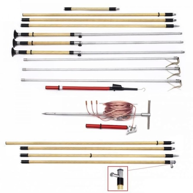 Комплект штанг для заземления Электро Трейд ВЛ КШЗ-10Э-1Ш ET-Z214-25