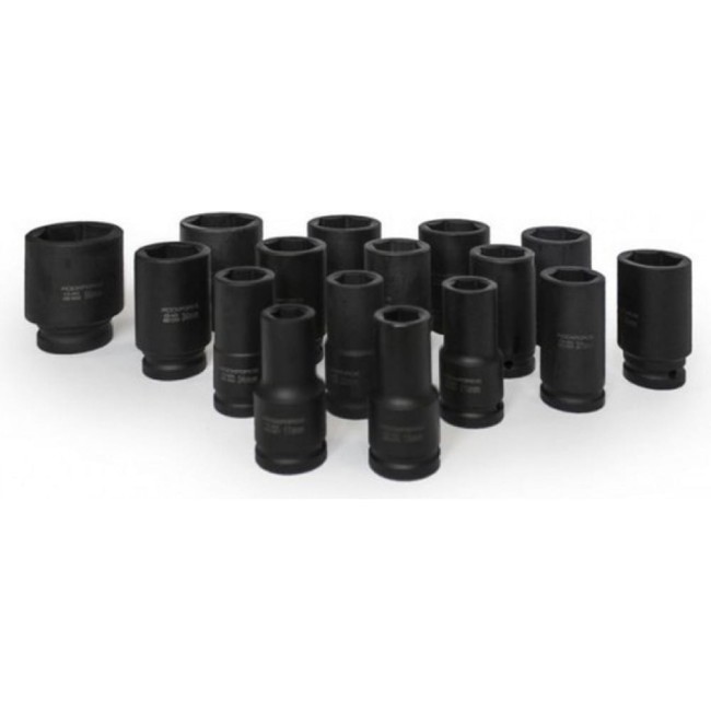 Набор торцевых головок ударных глубоких Rockforce RF-6162-5MPB