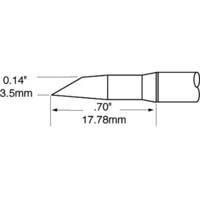 Картридж-наконечник для MFR-H1 METCAL STP-DRK50